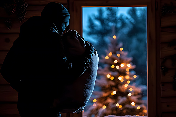 Alarme télésurveillance sécurité domicile pour Noël