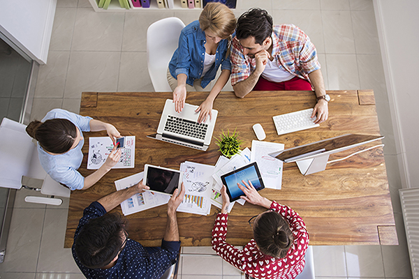 Sécurité espaces professionnels partagés confidentialité