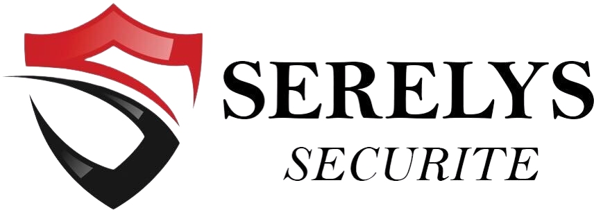 Logo Serelys Sécurité Rouge et noir