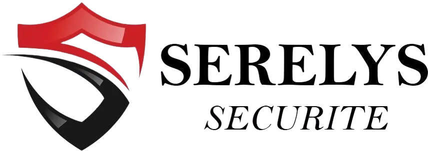 Logo Serelys Sécurité rouge et noir officiel