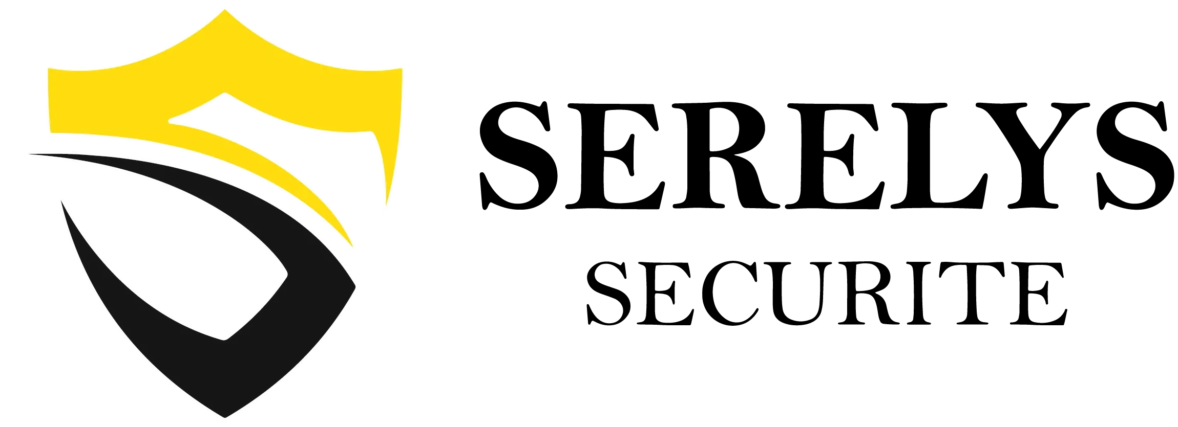 Logo Serelys Sécurité Jaune et noir