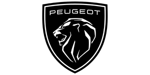 Logo Peugeot avec lion stylisé dans un écusson - SERELYS SÉCURITÉ propose des solutions de vidéosurveillance pour entreprises en Vendée