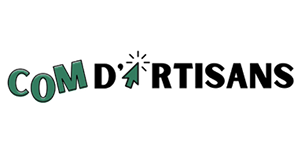 Logo COM D'ARTISANS - partenaire de SERELYS SÉCURITÉ pour solutions vidéosurveillance Vendée